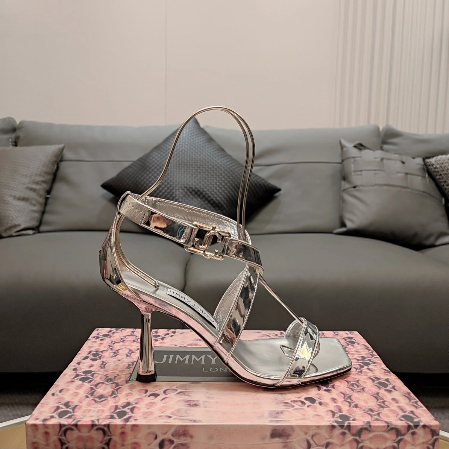 COCO-- Ji77y 3ho5 JESSICA100QUI Heel height：8.5CM cowhide sheepskin item:E-X158D4084